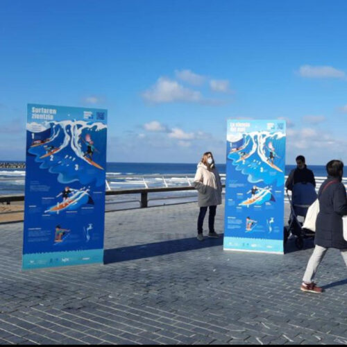 Exposición 'La Ciencia del Surf' de NorArte Visual Science