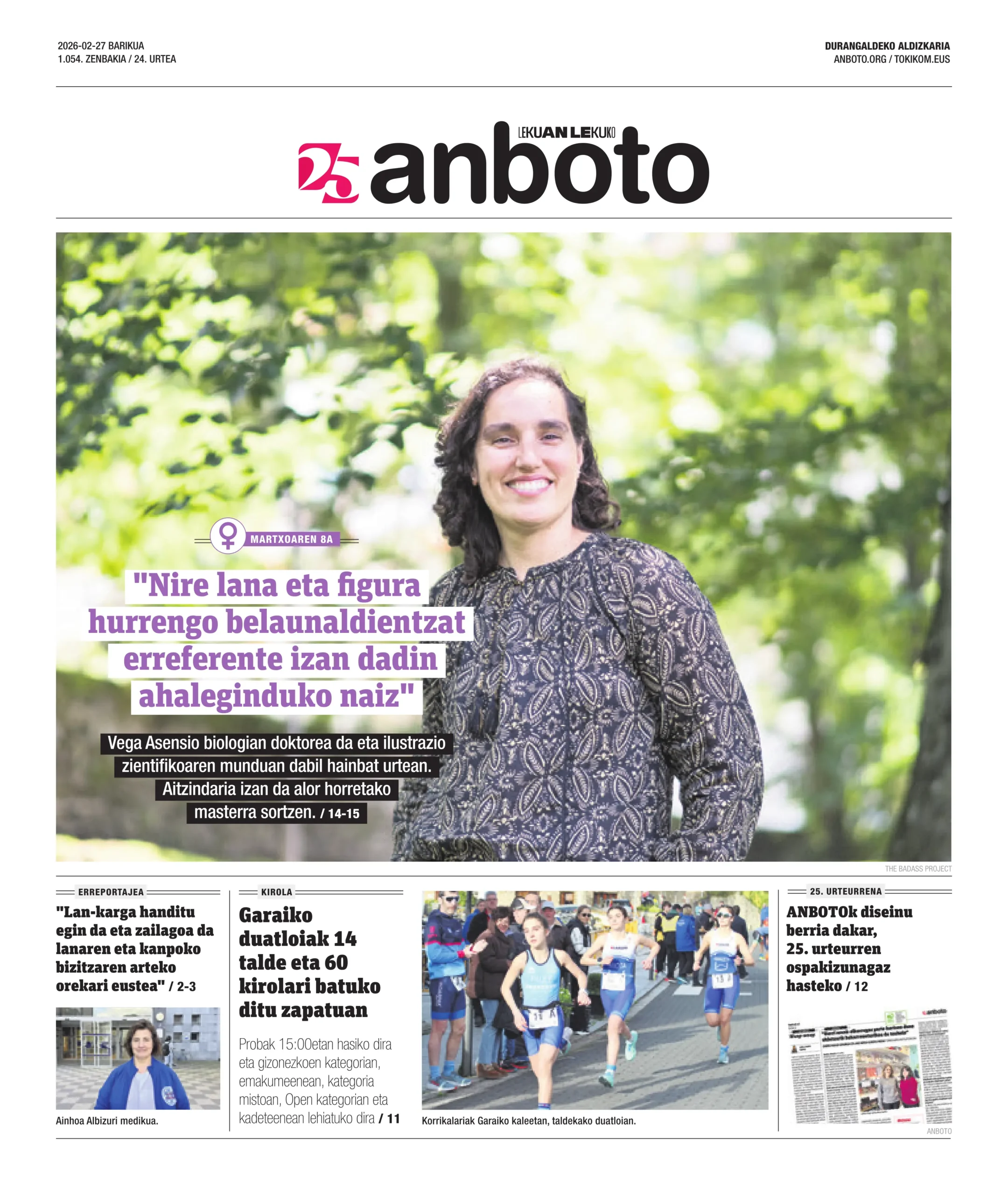 vega asensio newspaper anboto